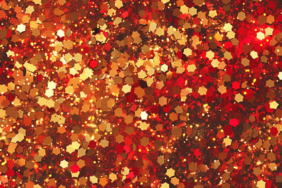 Download Red Gold Star Glitter Texture - Texture Collection