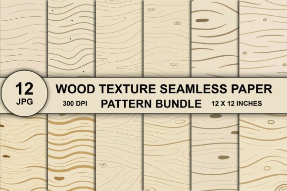 Download Wood Texture Seamless Pattern Bundle - Texture Collection