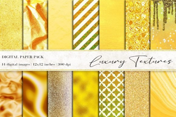 Download Luxury Textures Digital Papers - Texture Collection