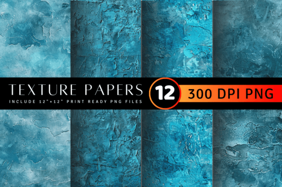 Download Lagoon Blue Texture Digital Paper - Texture Collection
