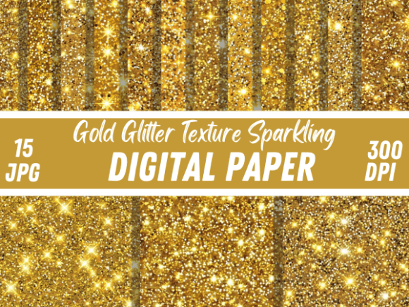 Download Gold Glitter Texture Sparkling Patterns - Texture Collection