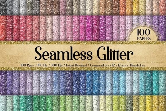 Download Seamless Glitter Texture Papers - Texture Collection
