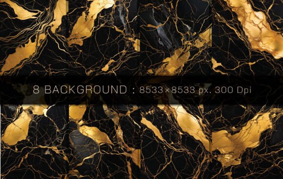 Download 8 Elegant Gold Foil Marble Texture, - Texture Collection
