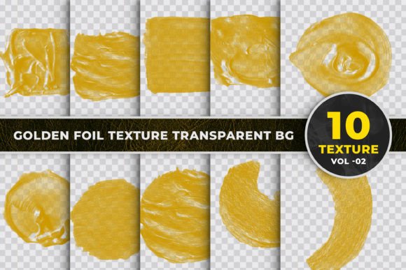 Download Gold Foil Paper Decorative Texture Set - Texture Collection