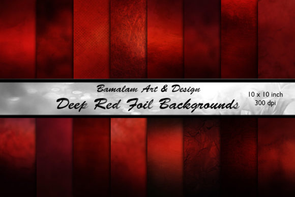 Download Deep Red Foil Textures - Texture Collection