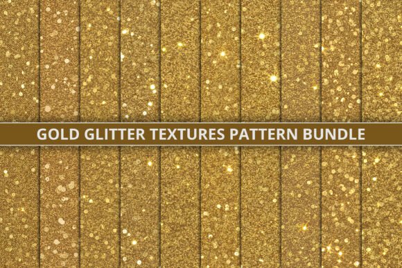 Download Gold Glitter Textures Pattern Bundle - Texture Collection