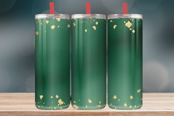 Download Green Gold Foil Elegant Texture Tumbler - Texture Collection