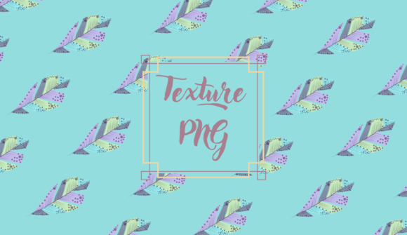 Download Feather Texture on a Blue Background Png - Texture Collection