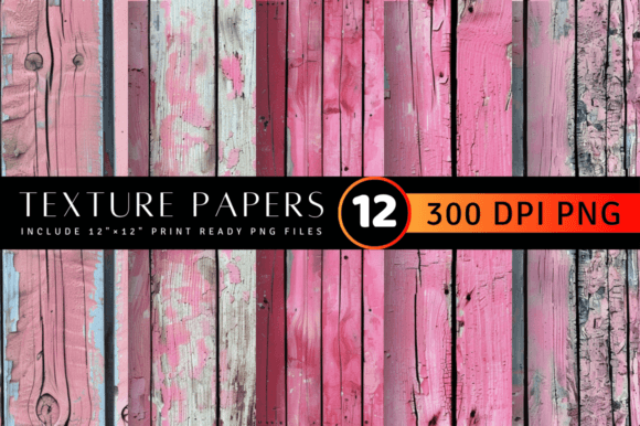 Download Pink Wood Texture Digital Paper - Texture Collection