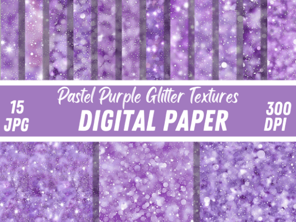 Download Pastel Purple Glitter Texture Background - Texture Collection