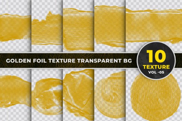 Download Gold Foil Paper Decorative Texture Set - Texture Collection